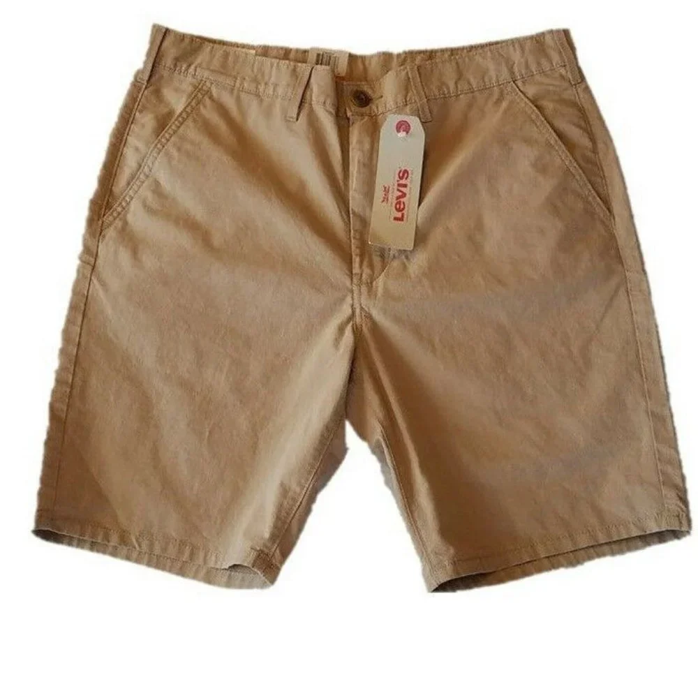 Levi's Shorts Khaki 32 or 38 Chinos New